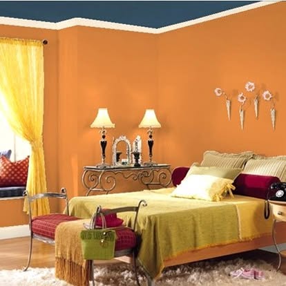 Interior painting — bedroom